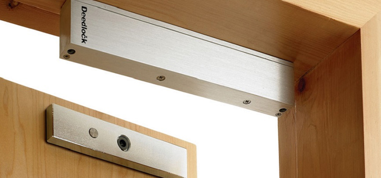 Magnetic lock installation Mira Monte